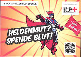 Flyer zur Blutspende