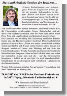 Flyer zur Veranstaltung der Grünen