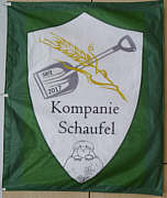 Fahne der Kompanie Schaufel