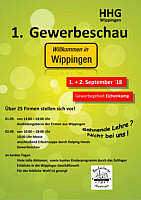 Flyer des HHG - Vorderseite