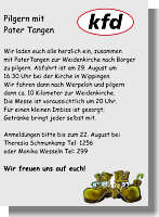 Flyer der Kfd