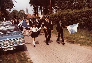 Der Niederkasseler Tambour Corps vor 30 Jahren