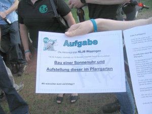 Aufgabenzettel 2006 für 72-Stunden-Aktion