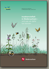 Broschüre des Niedersächsischen Umweltministeriums über die Lebensräume von Insekten in Niedersachsen