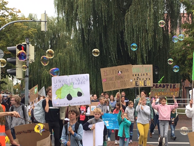 Demo Fridays for Future in Papenburg 20.09.2019