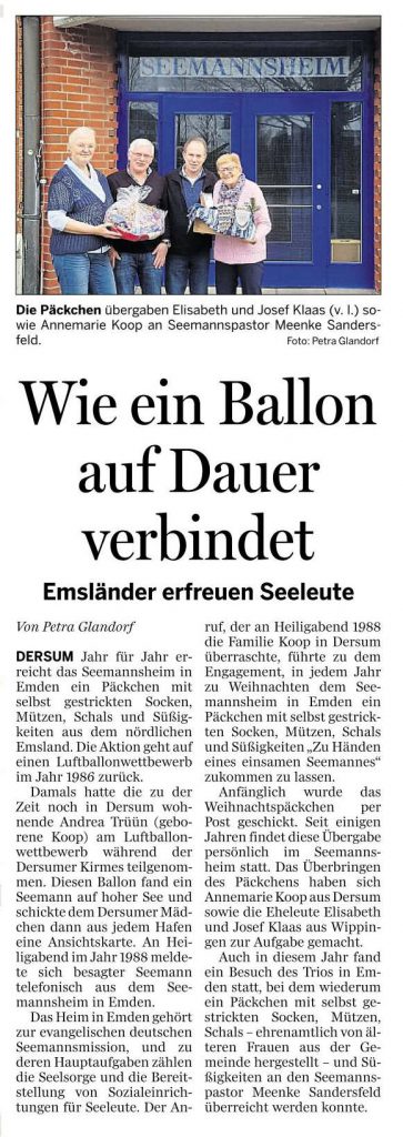 Ems-Zeitung vom 30.12.2019