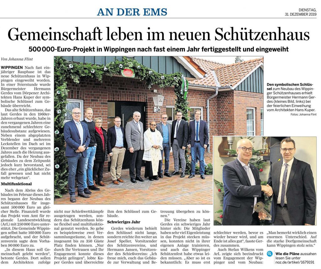 Ems-Zeitung vom 31.12.2019