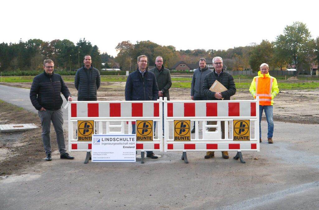 V.l.: Torsten Brinker (Bunte), Antonius Richert (Lindschulte), Hermann Wocken (SG Dörpen), Markus Büter (Bunte), Josef Rojer (Lindschulte), Hermann Gerdes, Helmut Janßen (SG Dörpen)