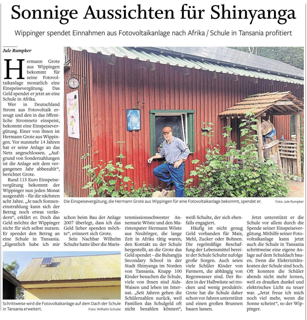 Ems-Zeitung vom 24.08.2021