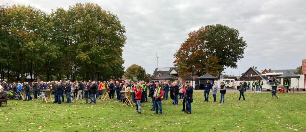 Fast 300 Teilnehmer beim Vortrag von Jochen Stay in Renkenberge am 16.10.2021