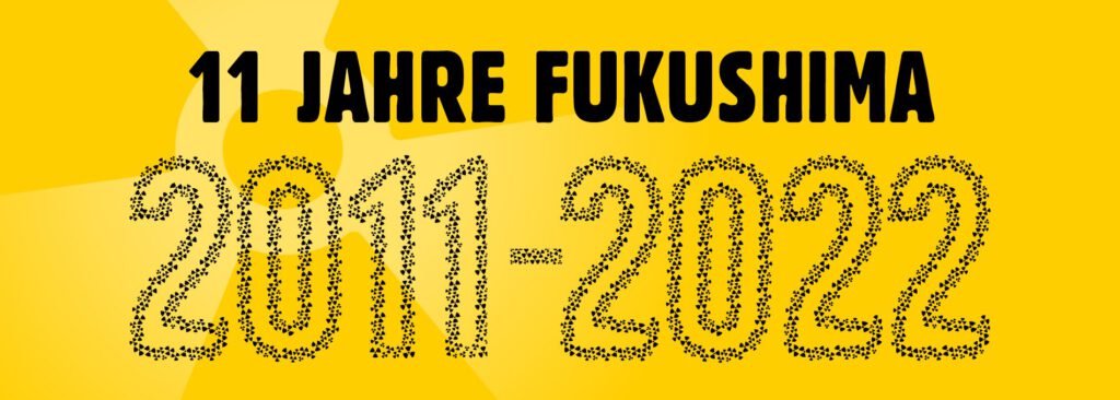 Logo 11 Jahre Fukushima