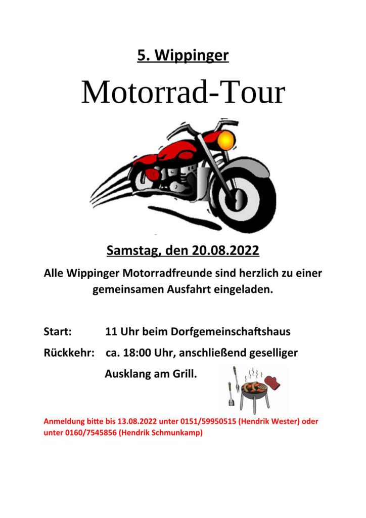Flyer Motorradtour