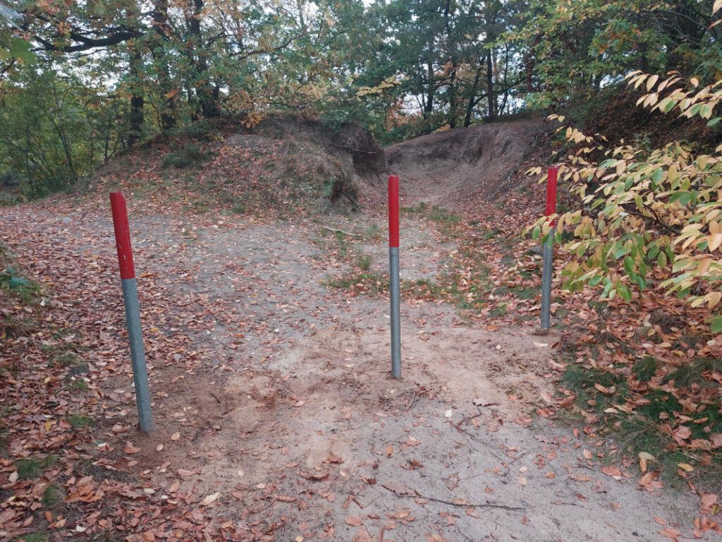 Poller am Seitenkanal Gleesen-Papenburg in Kluse