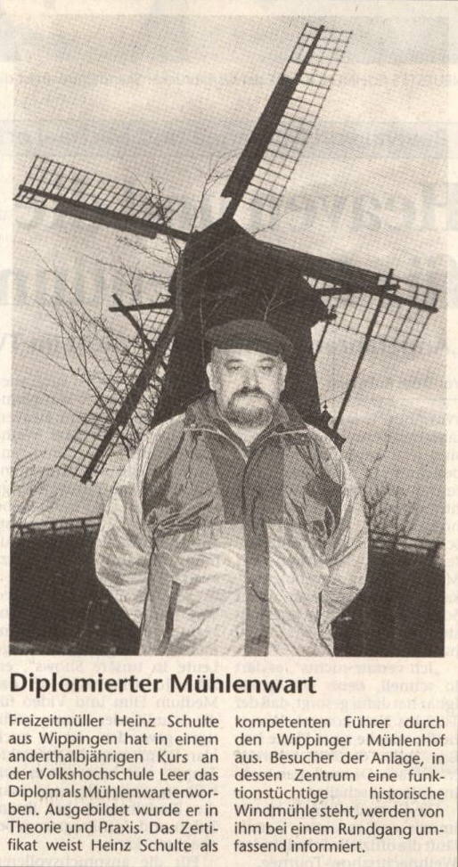 Ems-Zeitung vom 15.12.1997, Heinz Schulte Müllerdiplom