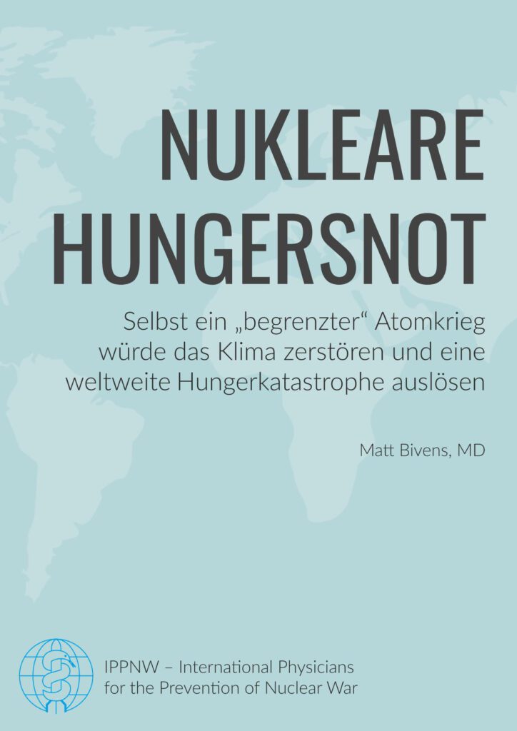 IPPNW-Broschüre zu den Folgen eines Atomkriegs