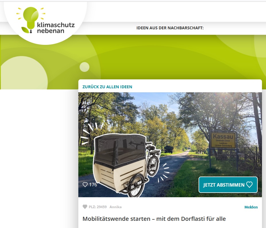 Dorflasti - Screenshot von klimaschutz-nebenan.de
