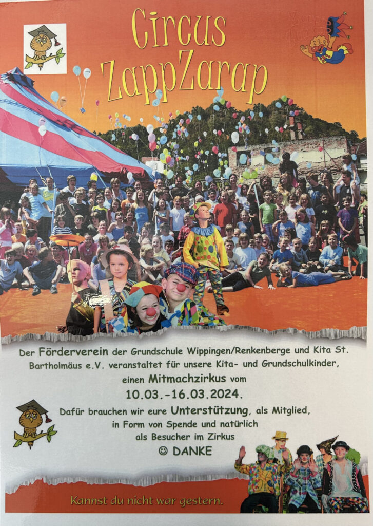 Flyer Grundschulförderverein 09/2023