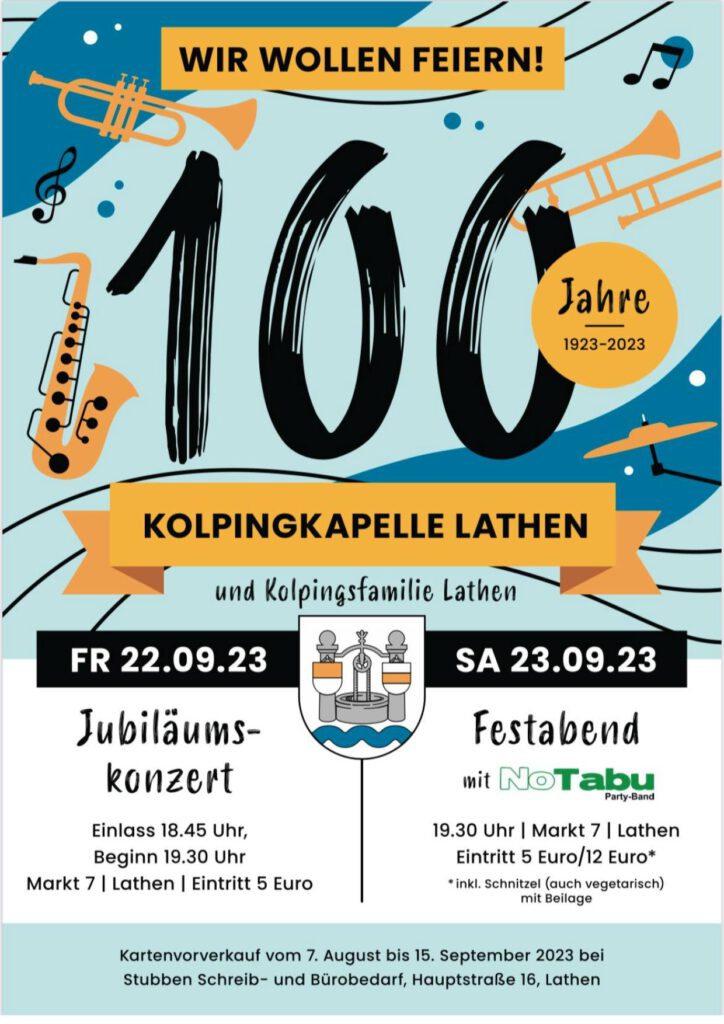 100. Jubiläum Kolpingkapelle Lathen