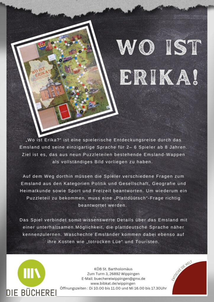 Flyer Wo ist Erika?