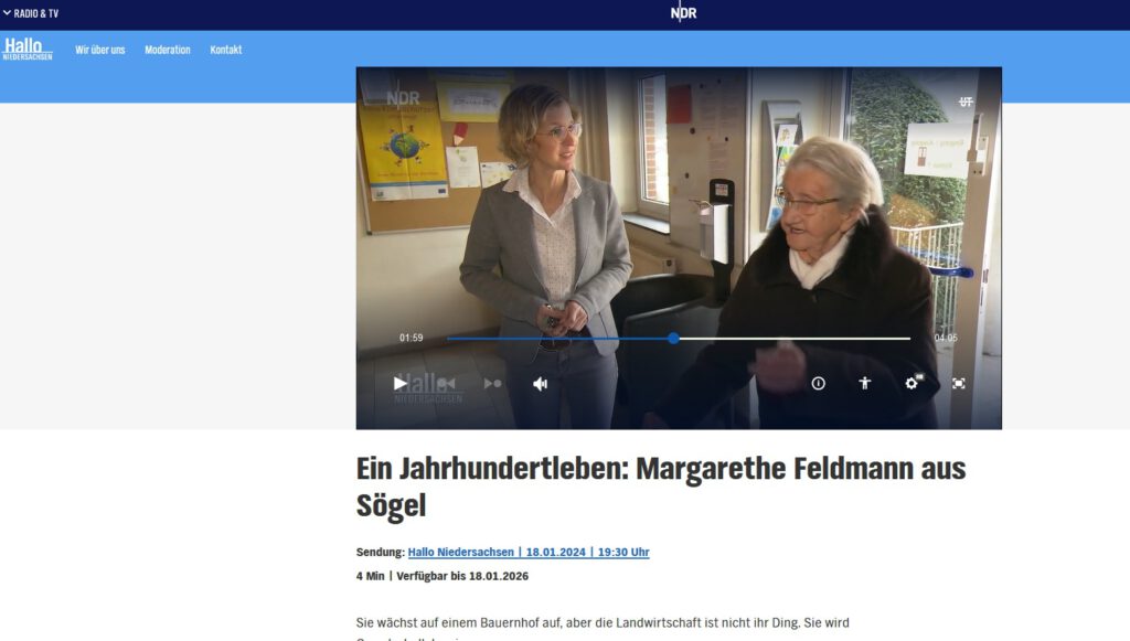 Screenshot NDR-Homepage