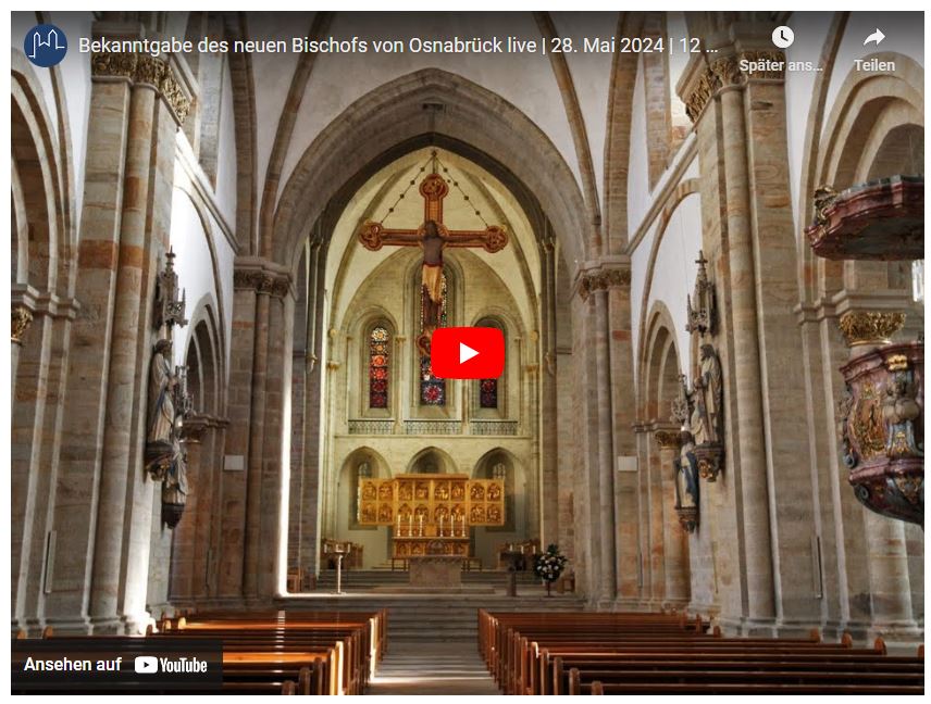 Youtube-Kanal des Bistums Osnabrück