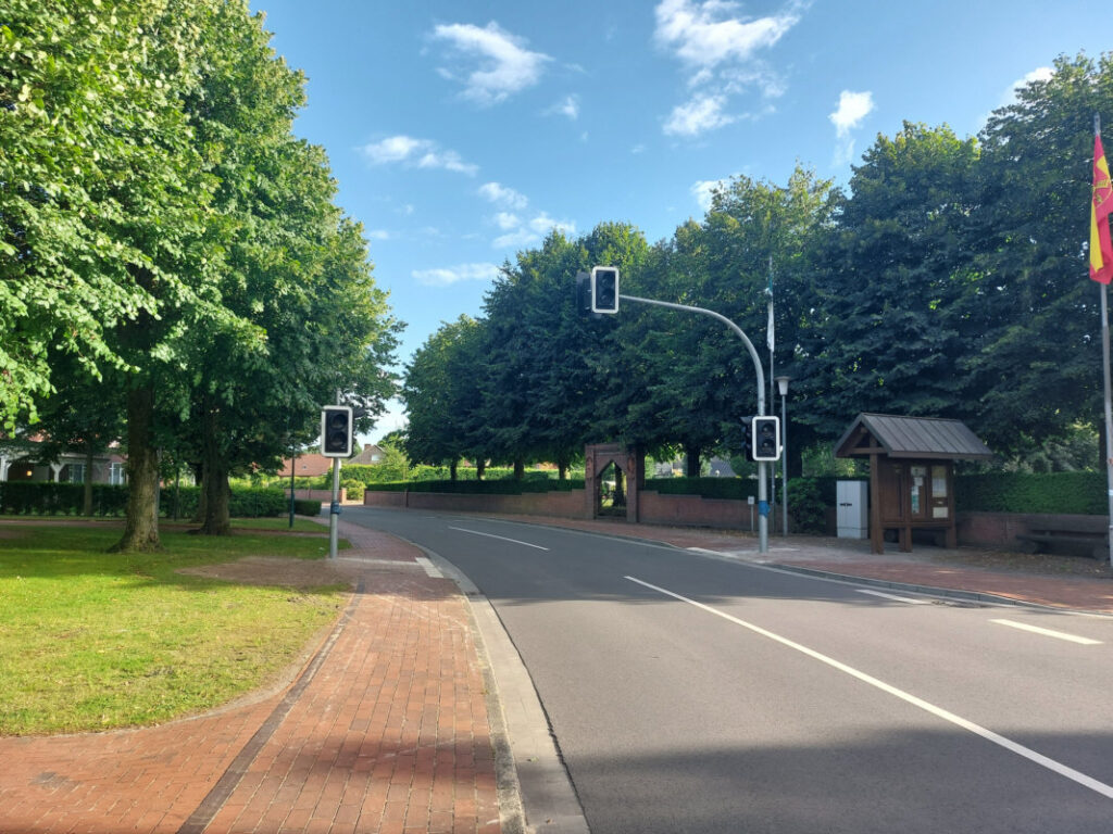 1. Ampelanlage in Wippingen