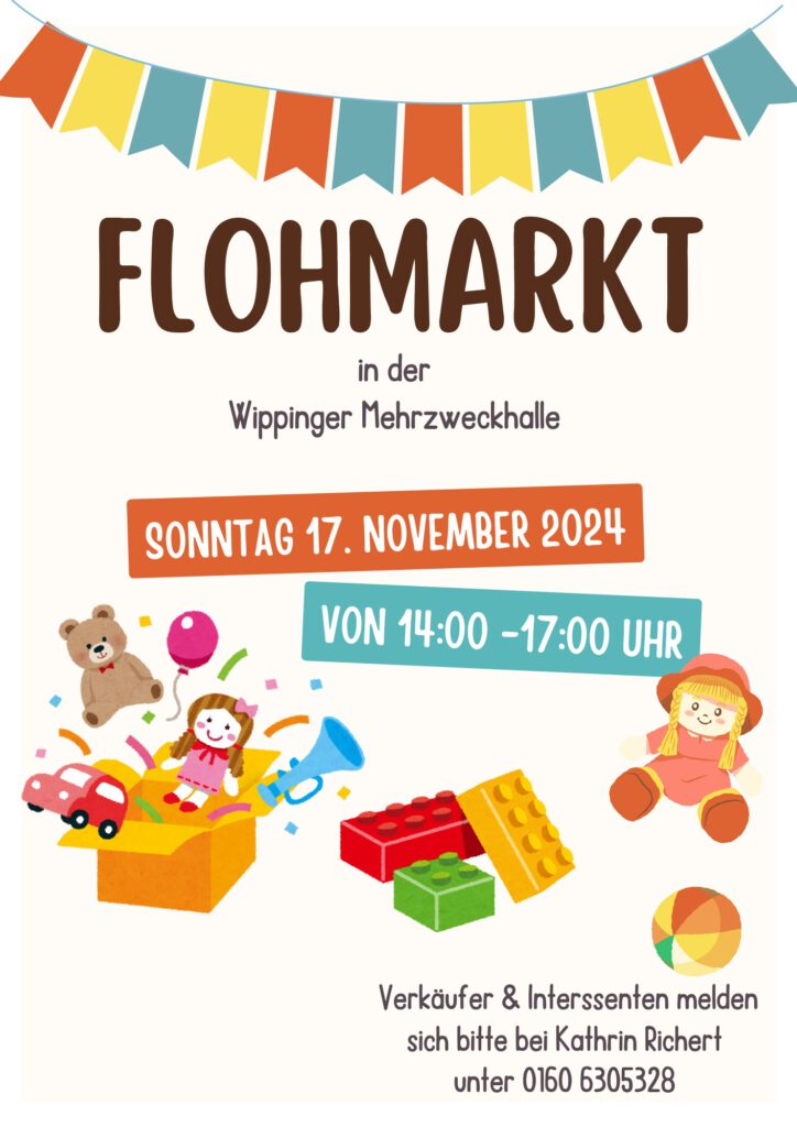 Flyer Flomarkt 11/2024