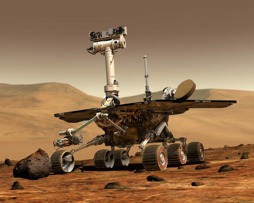 (Bild von NASA/JPL/Cornell University, Maas, Public domain, via Wikimedia Commons, Eines Tages werden wir vielleicht hier leben)
