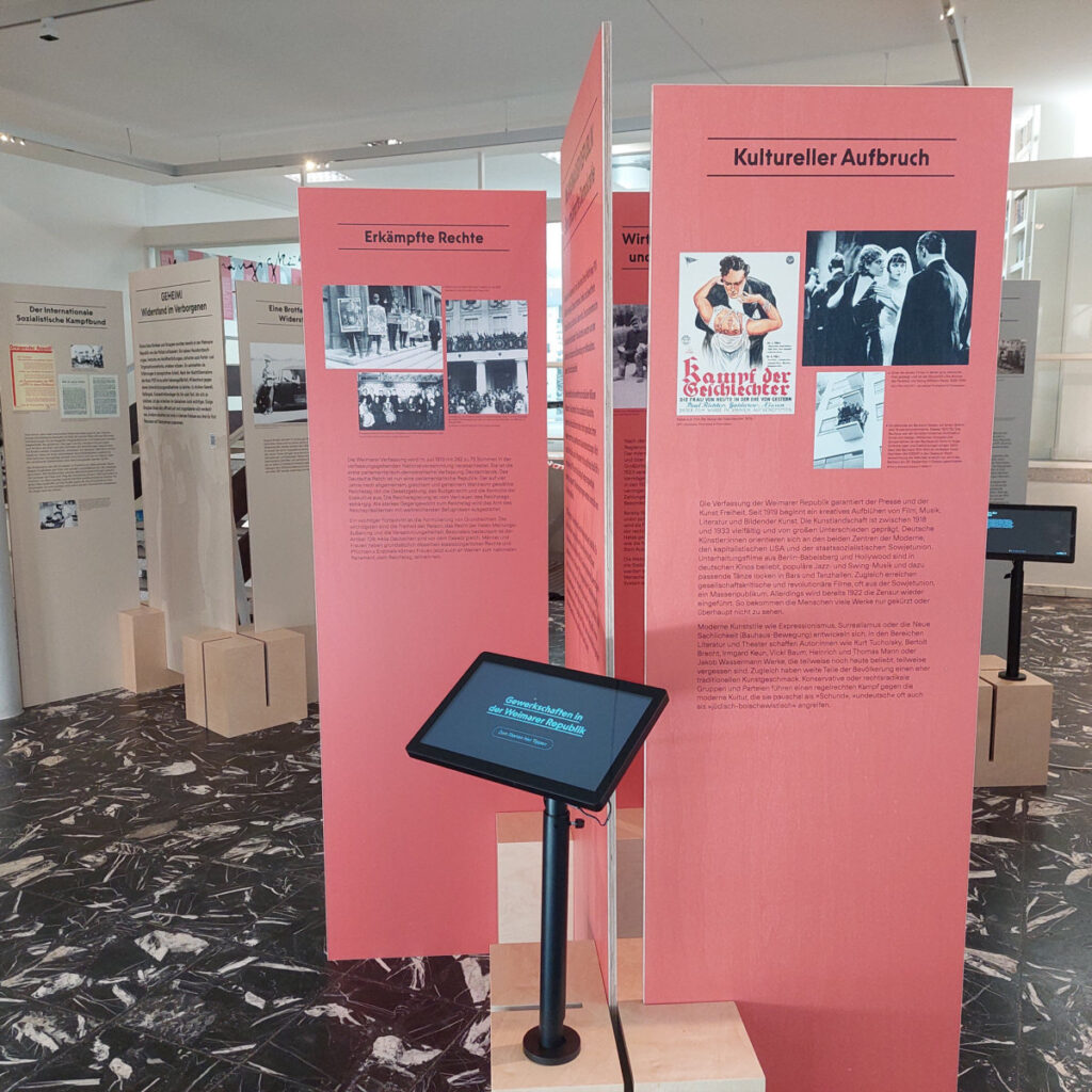 Ausstellung Früher Widerstand