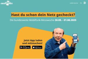 Netzmesswoche - Screenshot