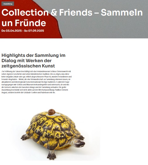 Zur Homepage Schloss Clemenswerth