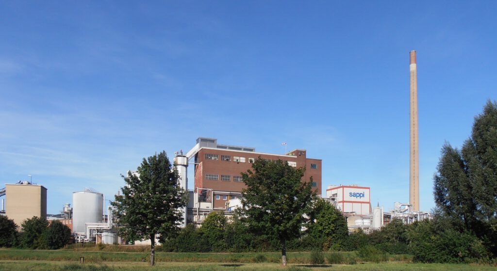 Sappi Alfeld GmbH in Alfeld (Leine), ehemalige Papiermühle der Hannoversche Papierfabriken Alfeld-Gronau AG
