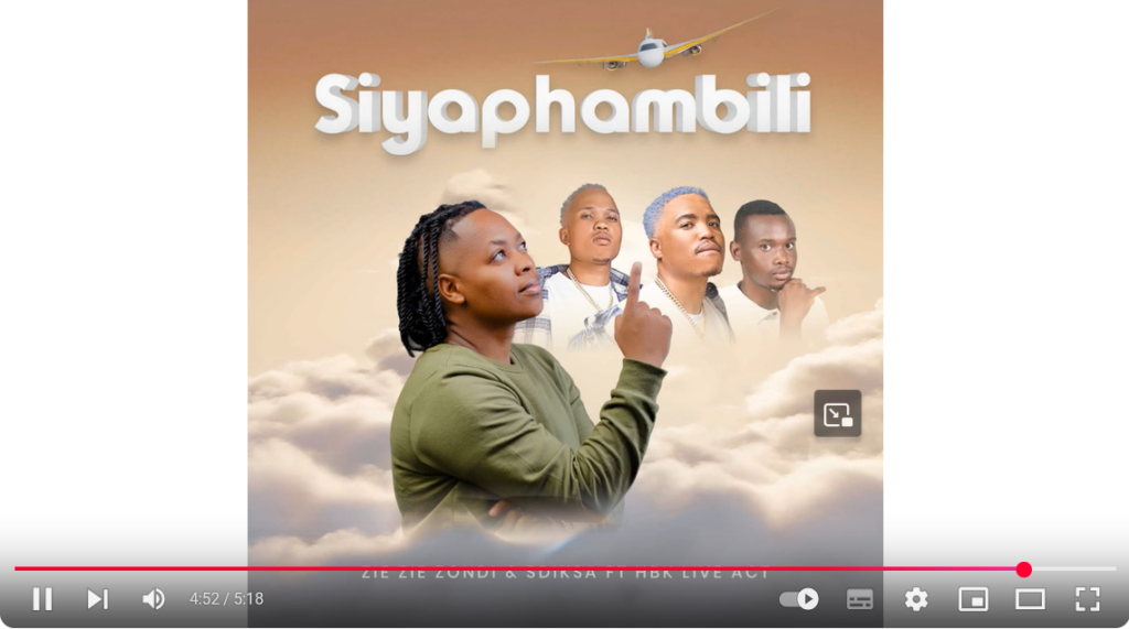 Siyamphabili aus Südafrika
