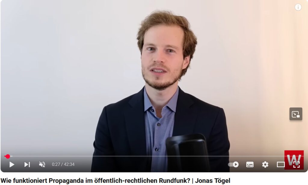 Jonas Tögel auf Youtube