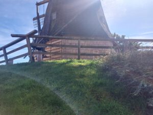 Mühle bekommt neue Schindeln