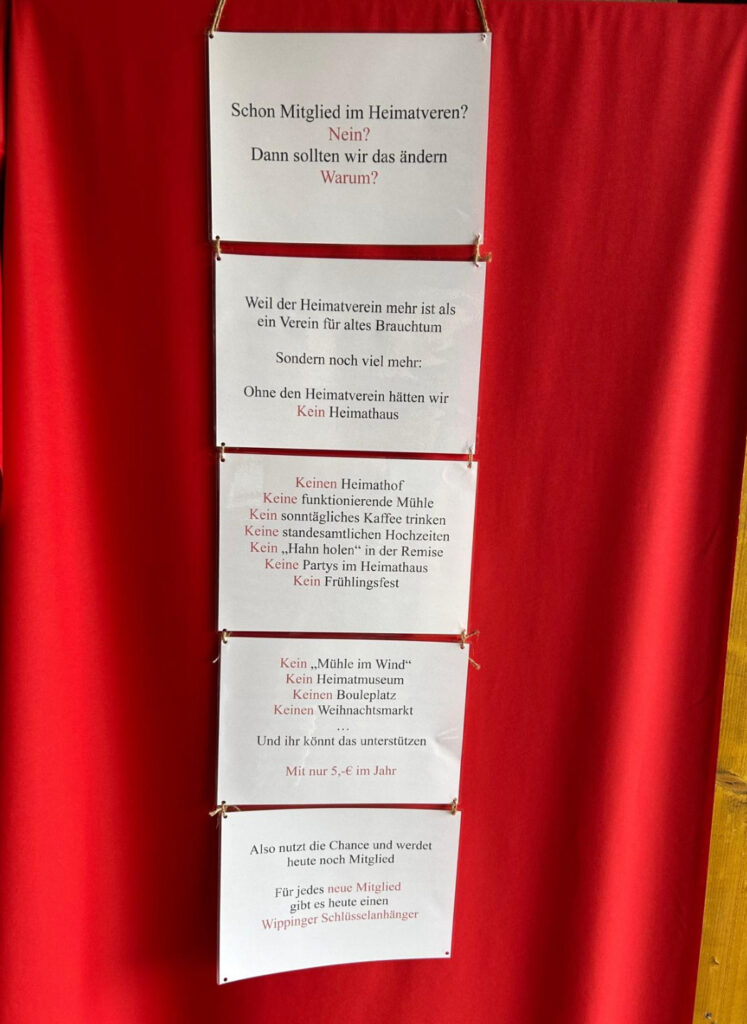 Mitgliederwerbung von Christel Sievers