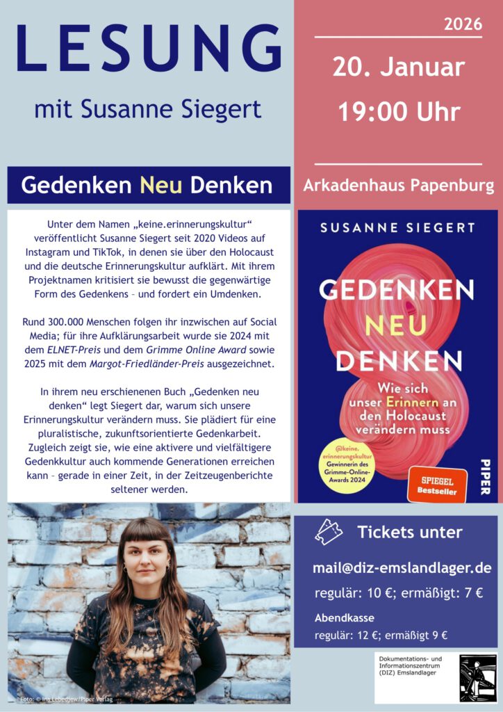 Plakat Susanne Siegert