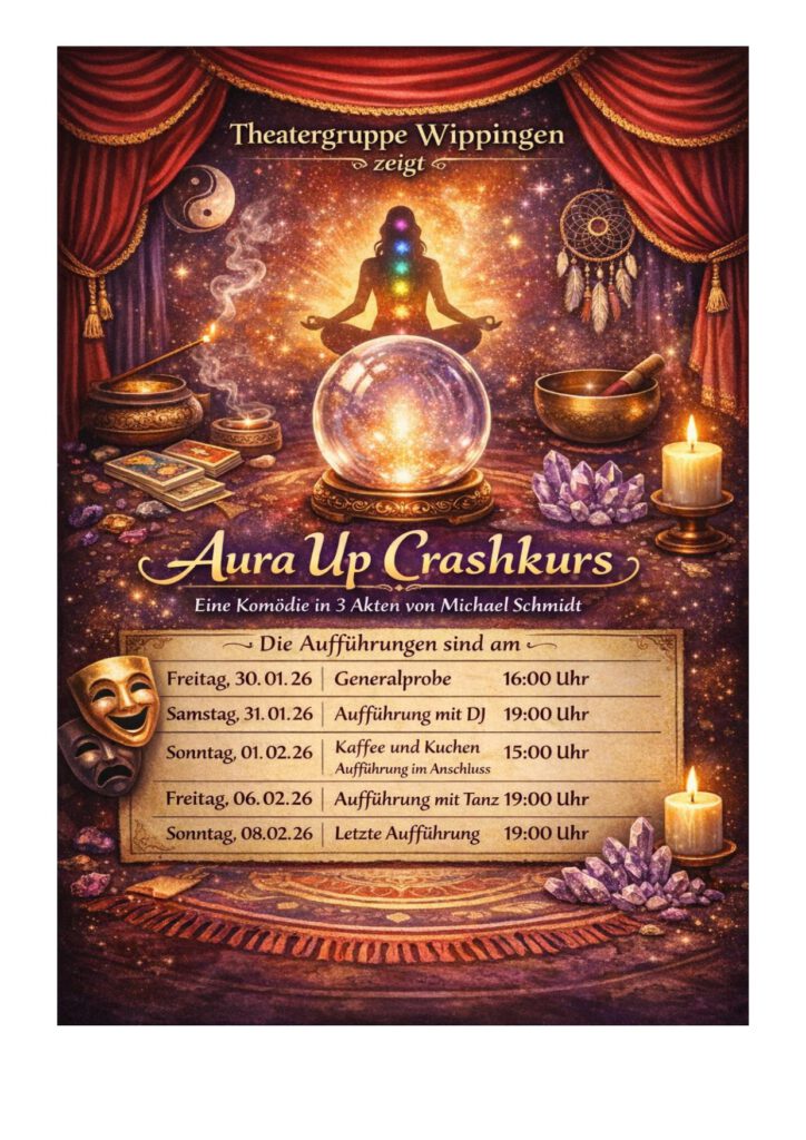 Plakat Theatergruppe Wippingen 2026