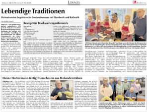 EL-Kurier vom 28.02.2026 über Heimatverein Wippingen auf Schloss Clemenswerth