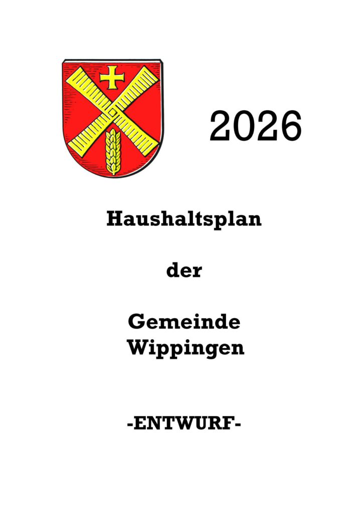 Haushaltsplan 2026
