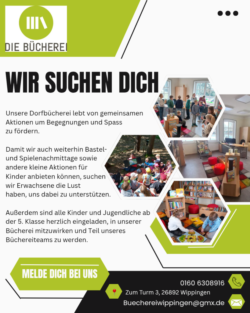 Flyer Bücherei