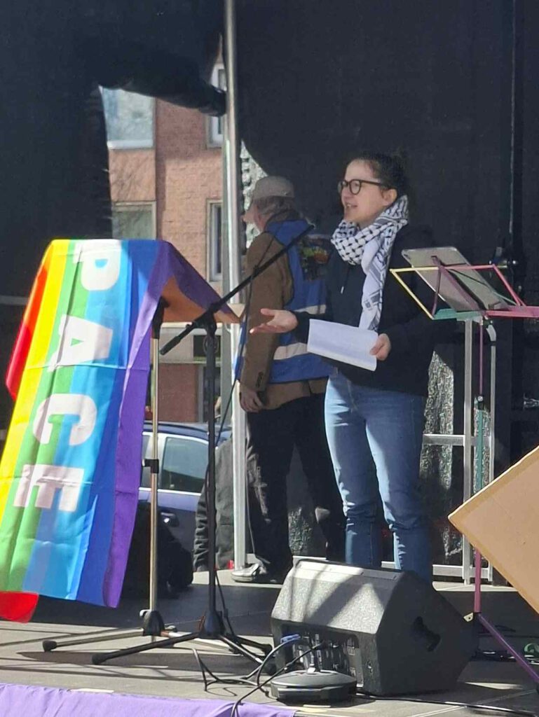 Ostermarsch Emden 2026, Jaquelin Andres (IMI)