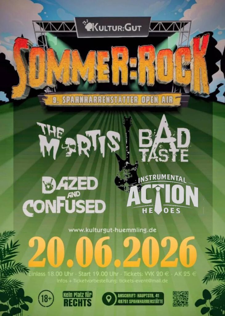 Flyer Sommer-Rock Spahnharrenstätte