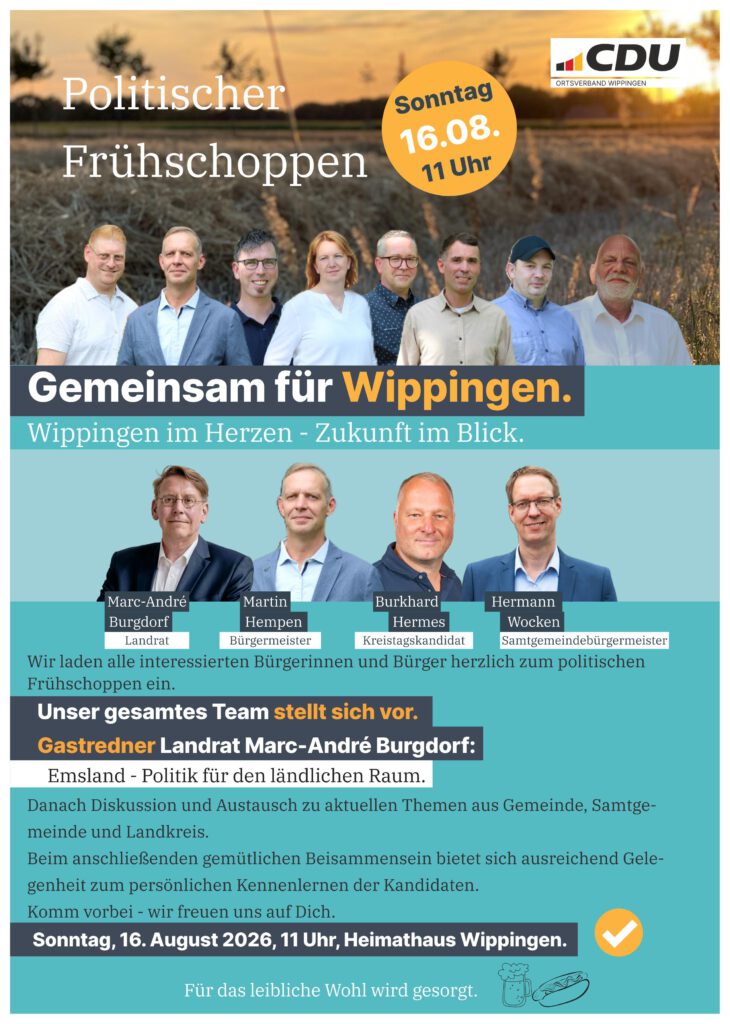 Flyer Frühschoppen CDU