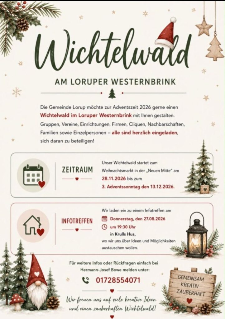 Flyer Lorup 08/2026