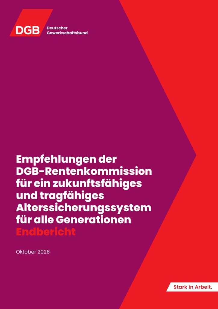 Empfehlungen der DGB-Rentenkommission